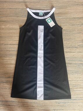 Black & White Stripe Tank Dress